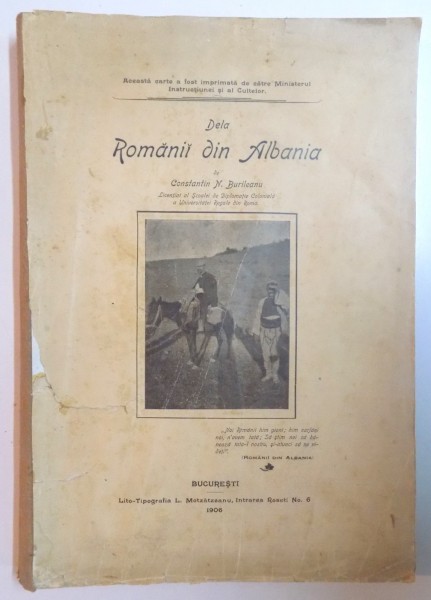 "De la românii din Albania" – O mărturie rară despre aromânii din Albania la începutul secolului XX