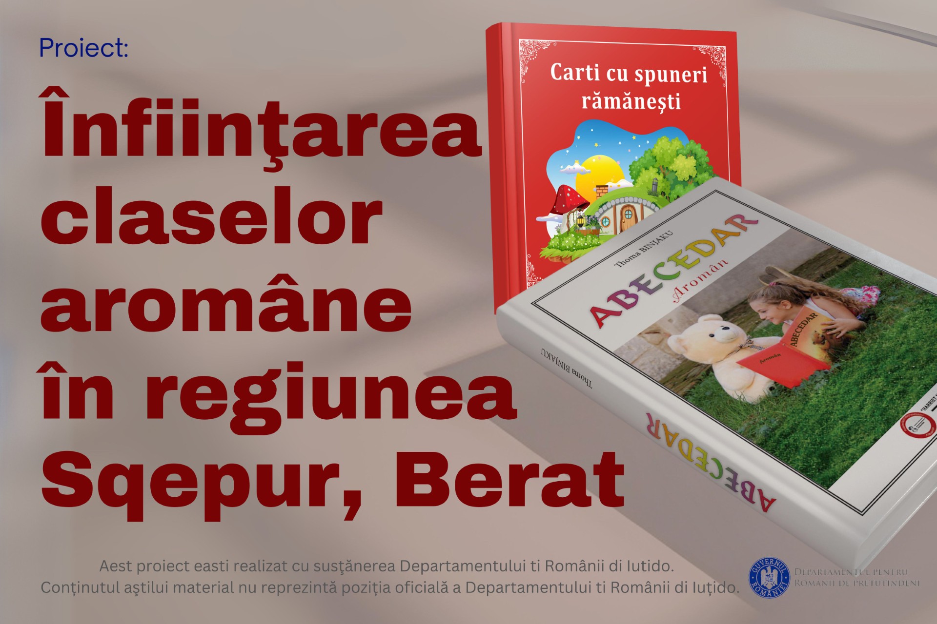 Hapja e klasave arumune në rajonin e Sqepurit, Berat