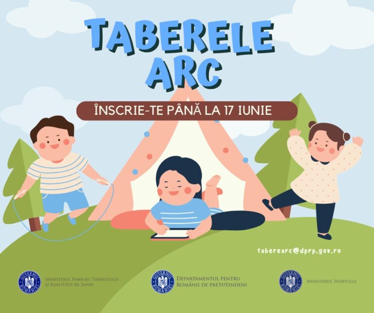 Anunţ privind organizarea Programului de tabere ARC 2022