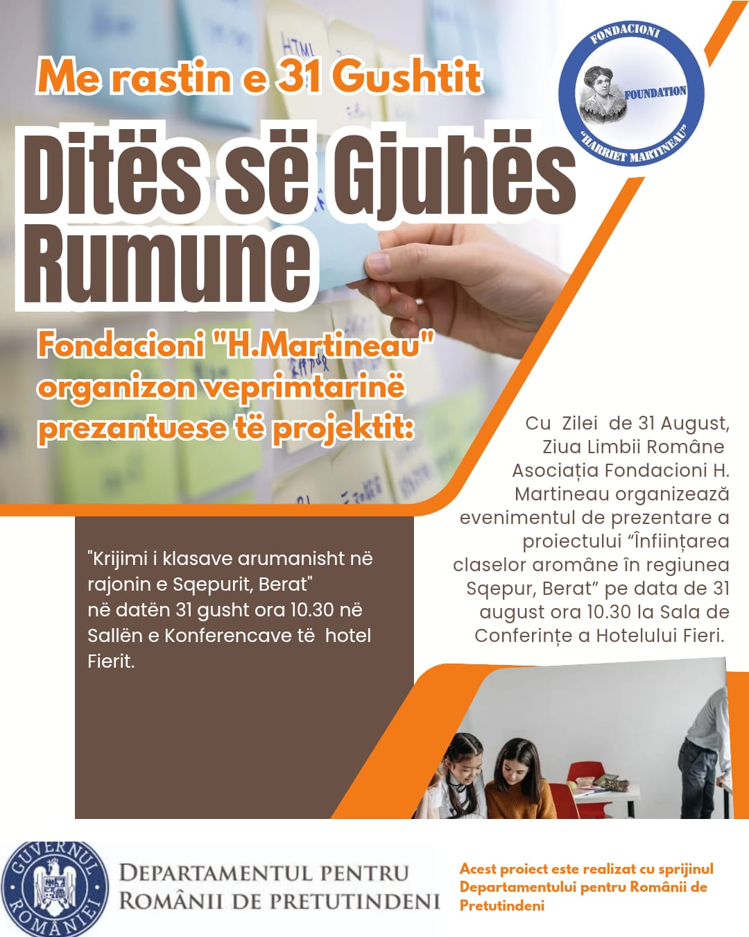 Înființarea claselor aromâne în regiunea Sqepur, Berat